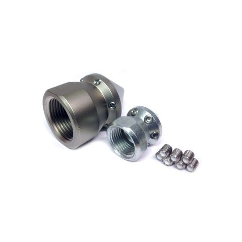 JET NOZZLES - Conical head - Ceramic inserts - Steel