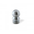 Ugelli a reazione - Testa tonda - Standard - Acciaio : Attacco - 1/8''F, Dimensioni ØxL (mm) - 14x17, Getti posteriori - 3-4-6 FORATO, Getto frontale - 1 - FORATO, Ø Tubazione (mm) - 25-50