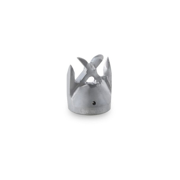ROTATING NOZZLES with 45° and 90° rear jets - Steel inserts - Knife Head