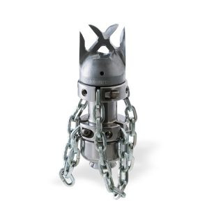 CHAIN NOZZLES - Steel inserts - Knife head
